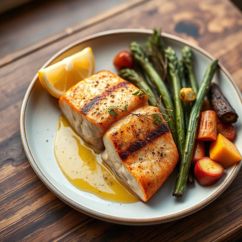Grilled Salmon